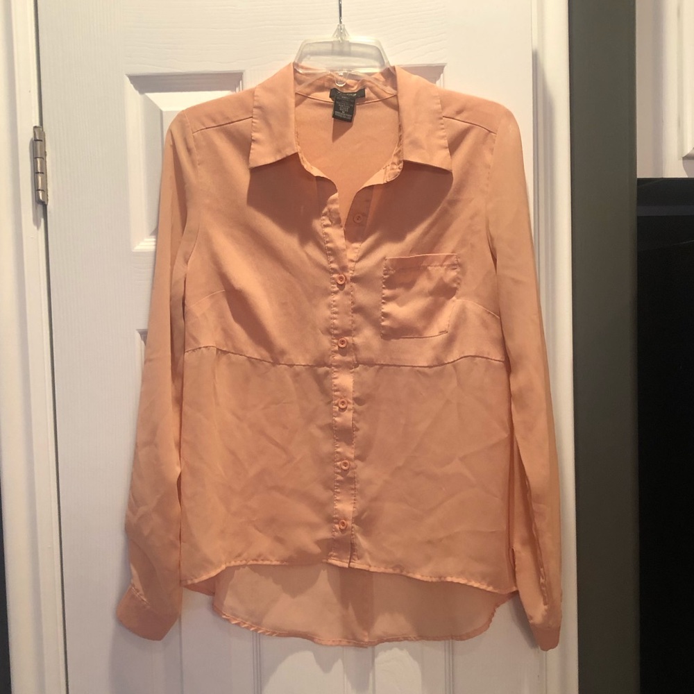 Salmon blouse size M